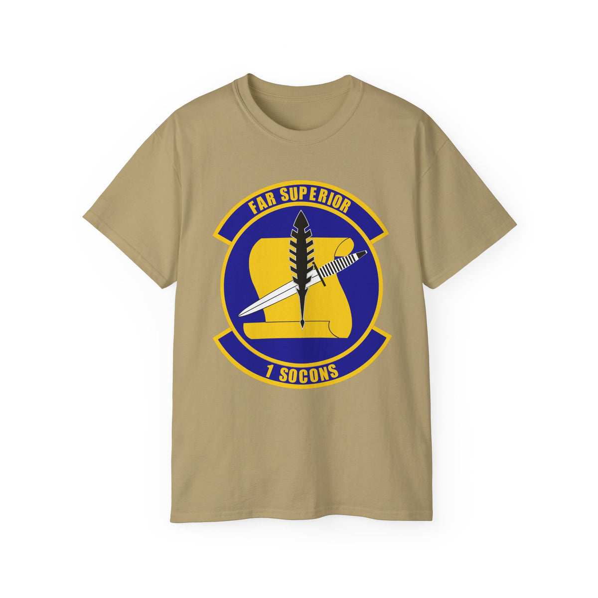 Unisex Ultra Cotton Tee - USAF - 1st Special Operations Contracting Sq wo txt X 300