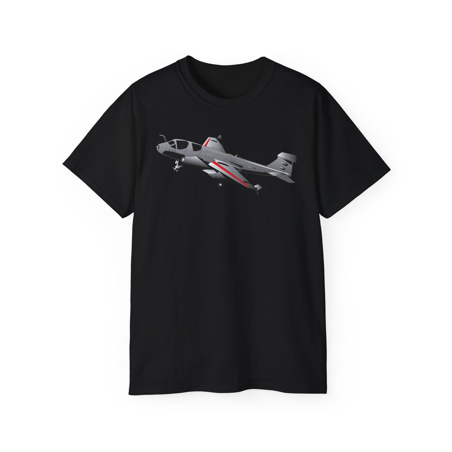 Unisex Ultra Cotton Tee - Aircraft - Navy - A-6A Intruder X 300
