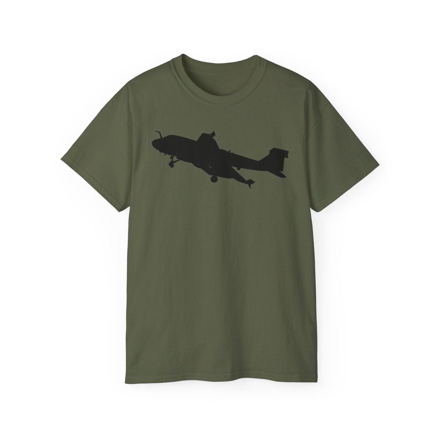 Unisex Ultra Cotton Tee - Aircraft - Navy - A-6A Intruder - Silhouette X 300