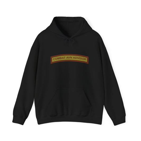 Unisex Heavy Blend Hooded Sweatshirt - USAF - Combat Aviation Advisor Tab