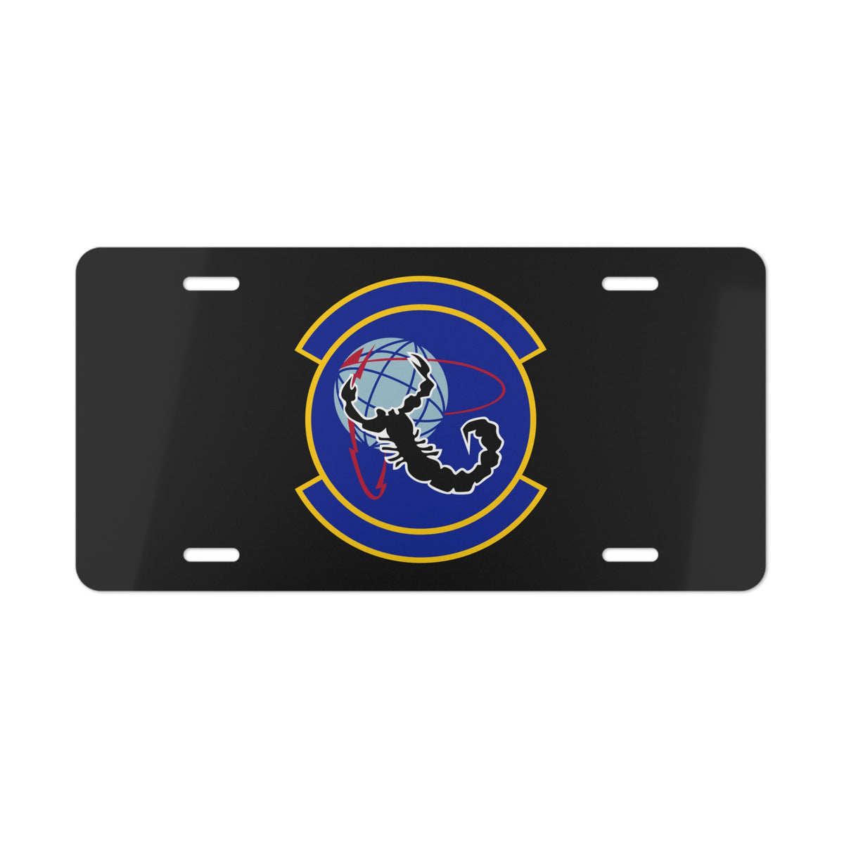 License Plate - USAF - 4th Space Warning Sq wo txt X 300