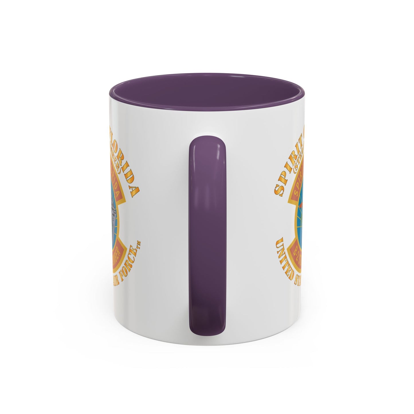 Accent Coffee Mug (11oz & 15oz) - USAF - B2 - Spirit of Florida - Stealth Bomber X 300