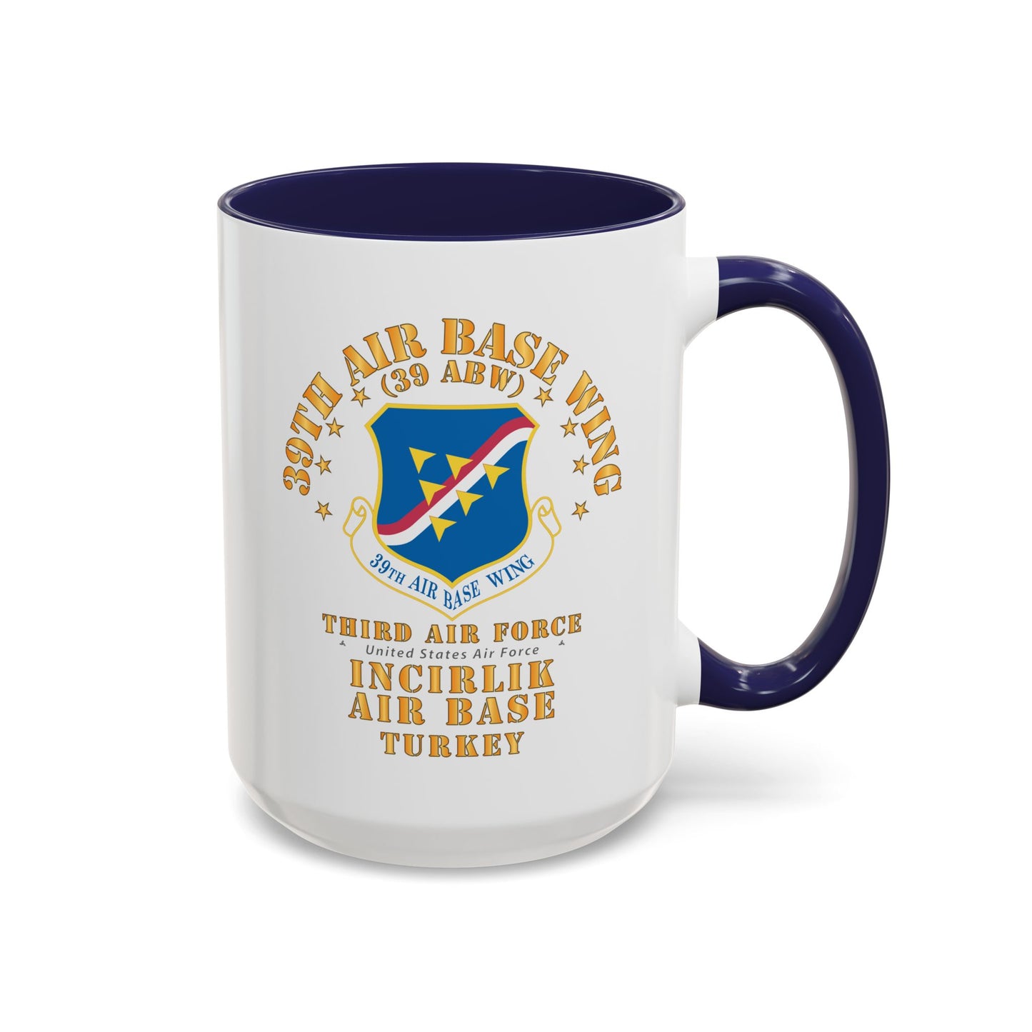 Accent Coffee Mug (11oz & 15oz) - USAF - 39th Air Base Wing - Incirlik AB X 300