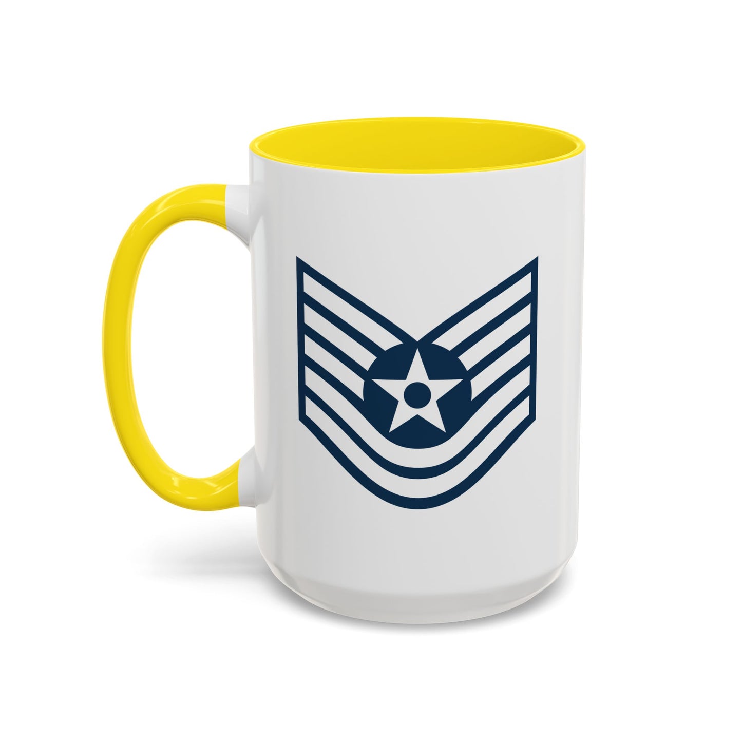 Accent Coffee Mug (11oz & 15oz) - USAF - Technical Sergeant (E6) - 2020