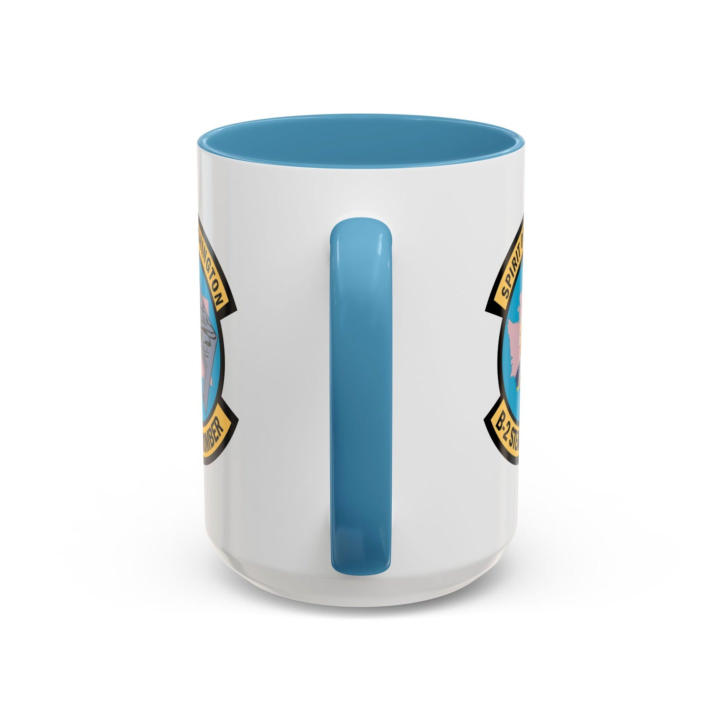 Accent Coffee Mug (11oz & 15oz) - USAF - B2 - Spirit of Washington - Stealth Bomber wo txt X 300