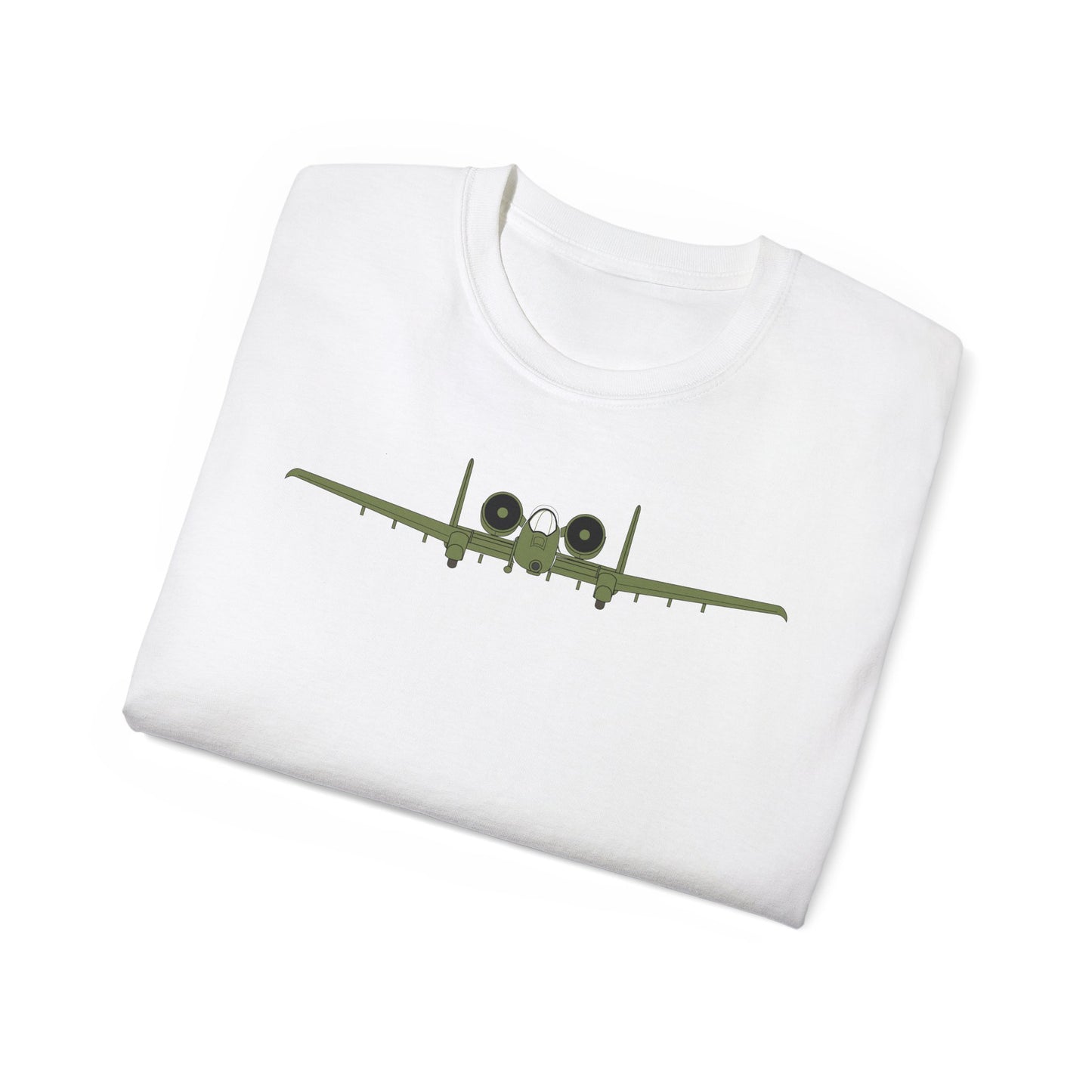 Unisex Ultra Cotton Tee - Aircraft - USAF - A-10 Thunderbolt II - Front X 300