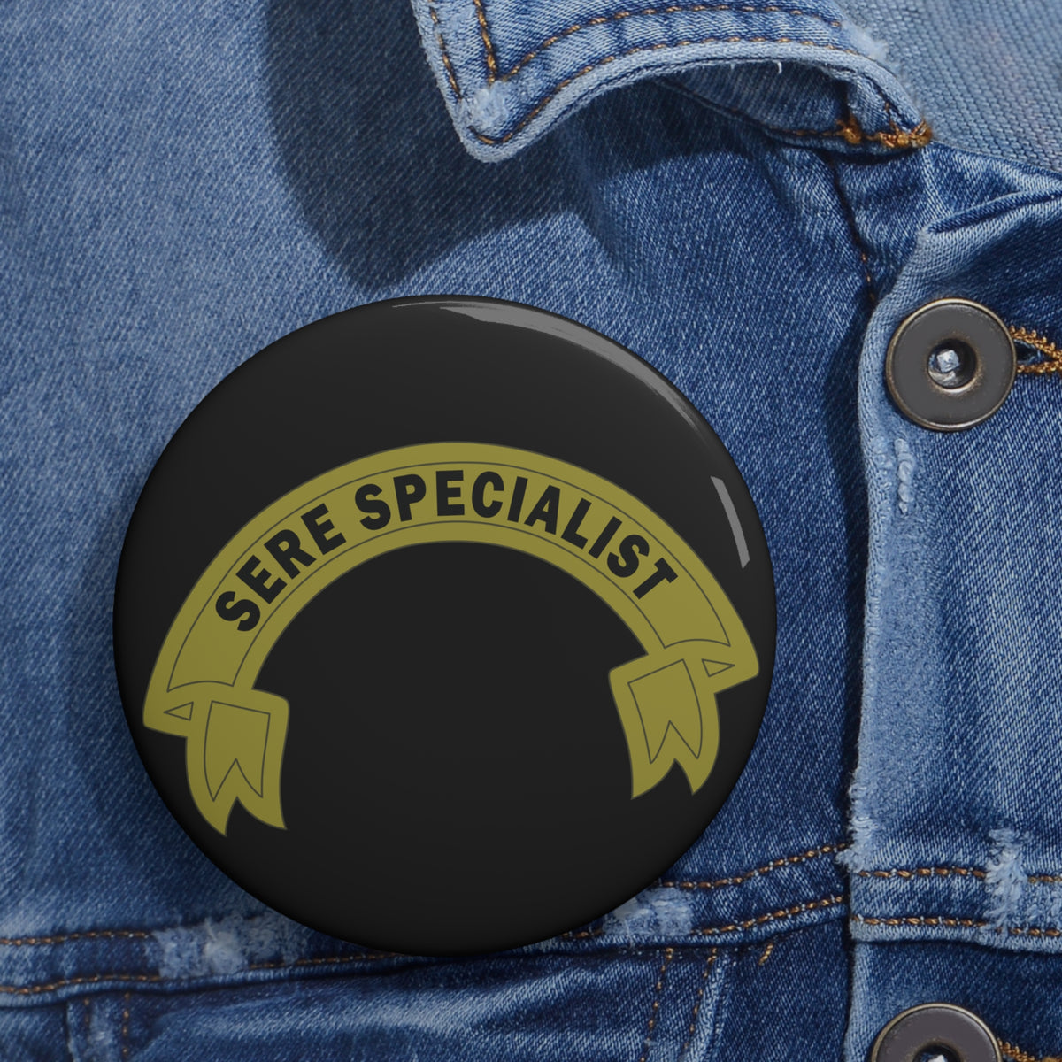 Custom Pin Button - USAF - SERE Specialist Tab