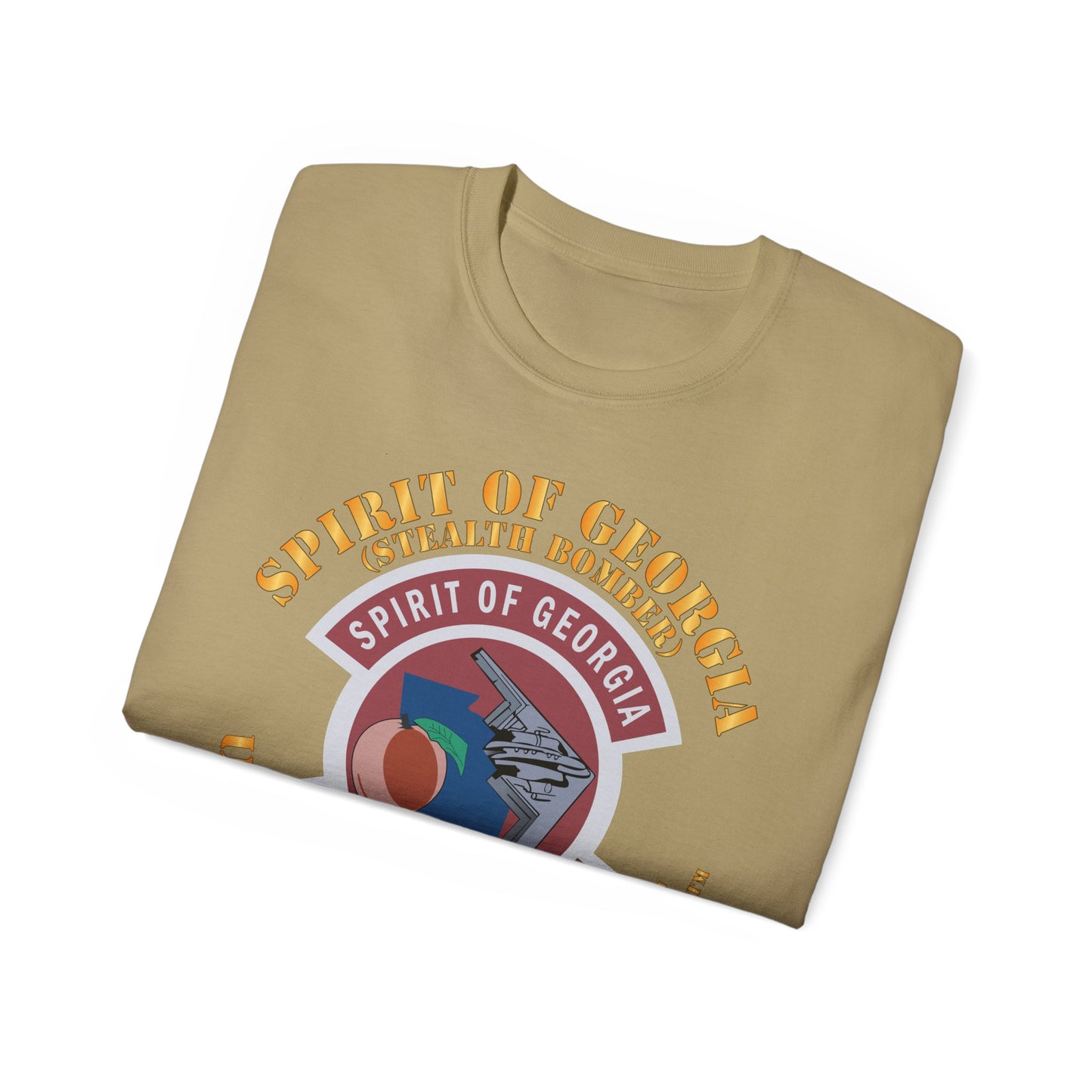 Unisex Ultra Cotton Tee - USAF - B2 - Spirit of Georgia - Stealth Bomber X 300