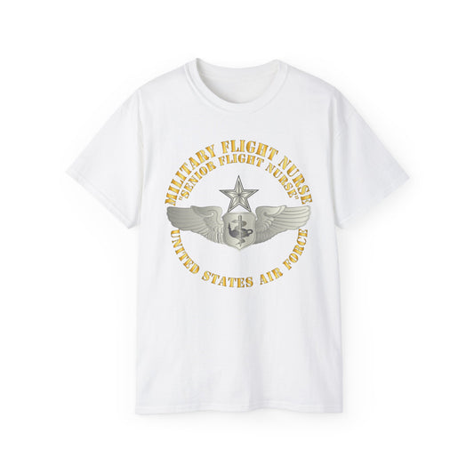 Unisex Ultra Cotton Tee - USAF - Military Flight Nurse - Flight Nurse - Senior