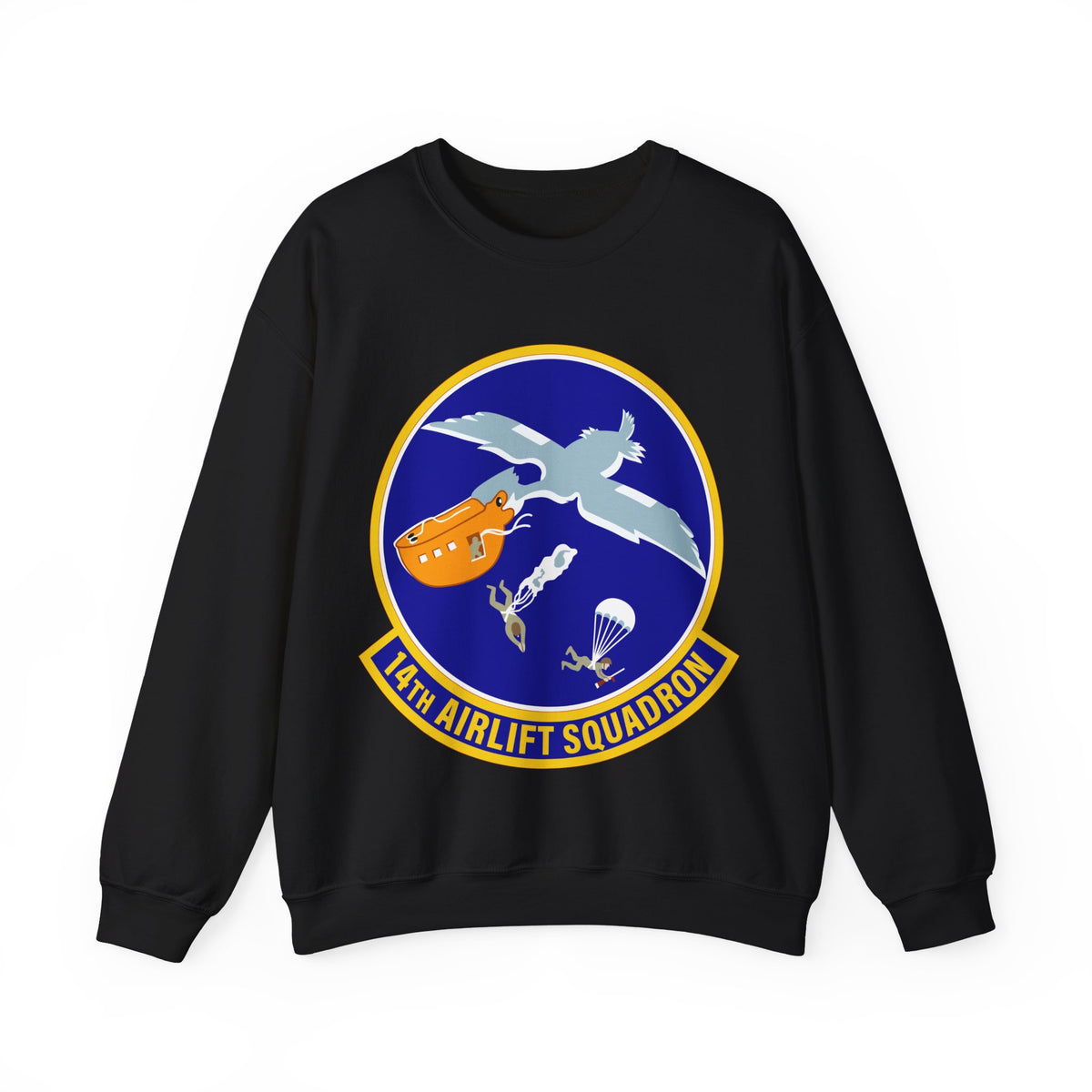 Crewneck Sweatshirt - USAF - 14th Airlift Squadron wo txt
