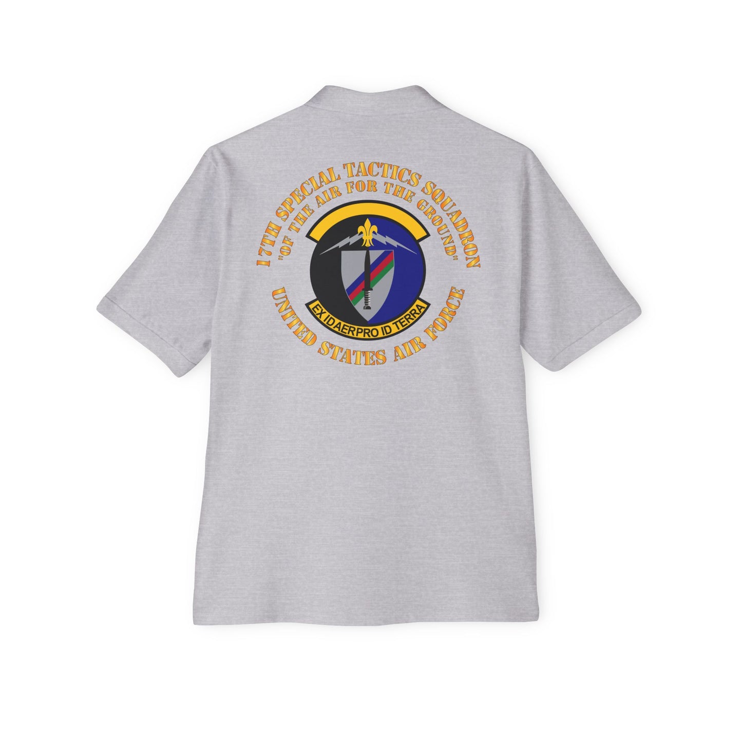 Men's Piqué Polo - USAF - 17th Special Tactics Squadron