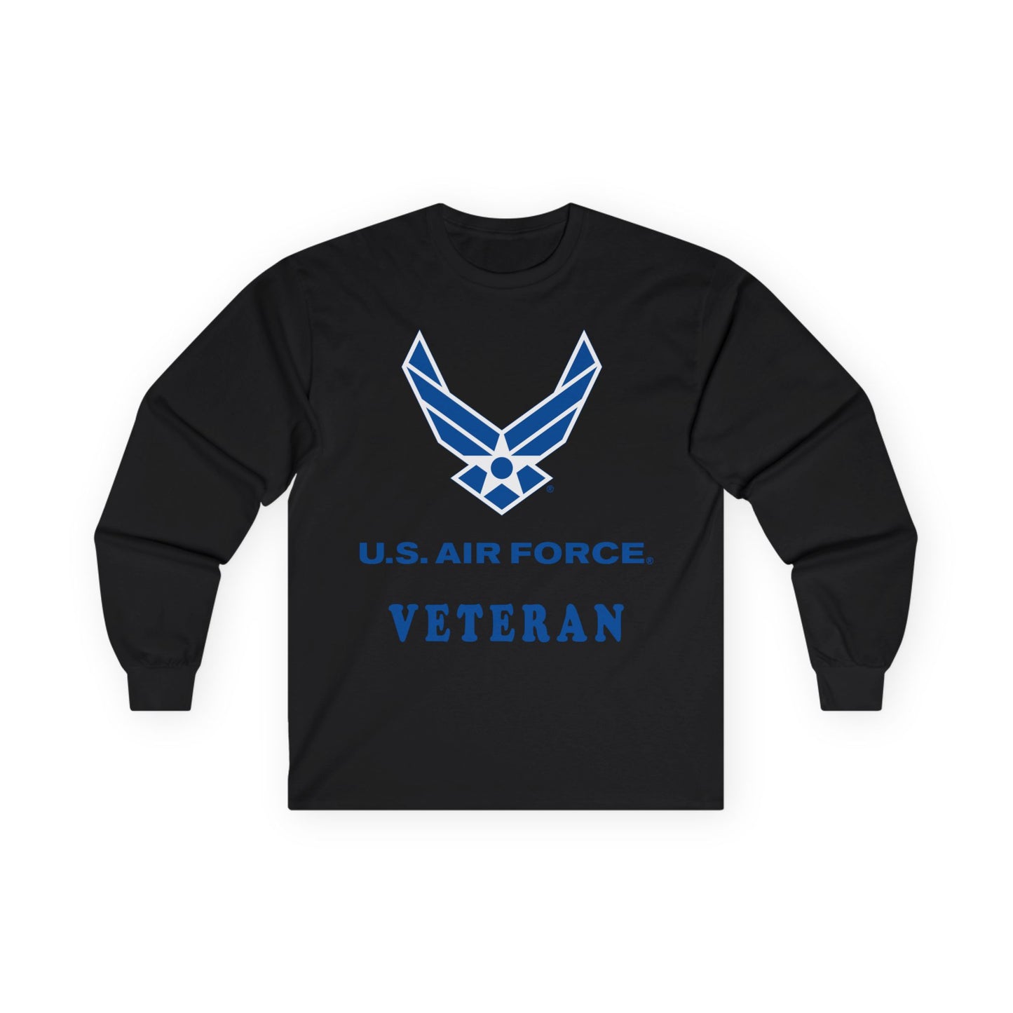 Unisex Ultra Cotton Long Sleeve Tee - USAF - Air Force - Veteran X 300