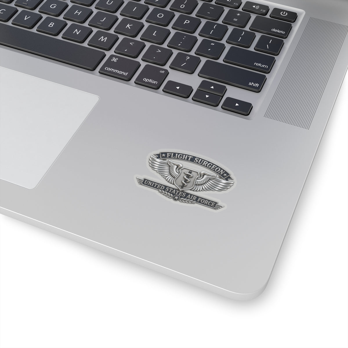 Kiss-Cut Stickers - USAF - Flight Surgeon Badge - United States Air Force - 3D - Enhanced