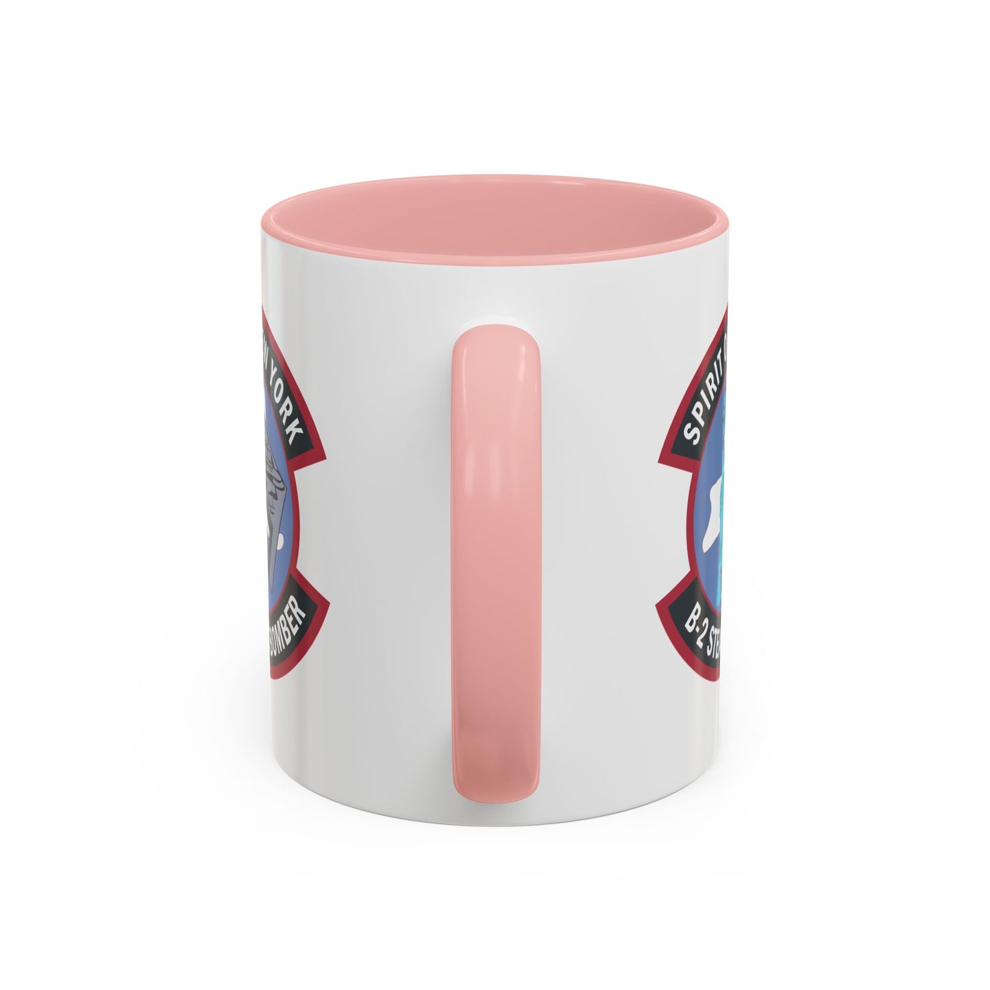 Accent Coffee Mug (11oz & 15oz) - USAF - B2 - Spirit of New York - Stealth Bomber wo txt X 300