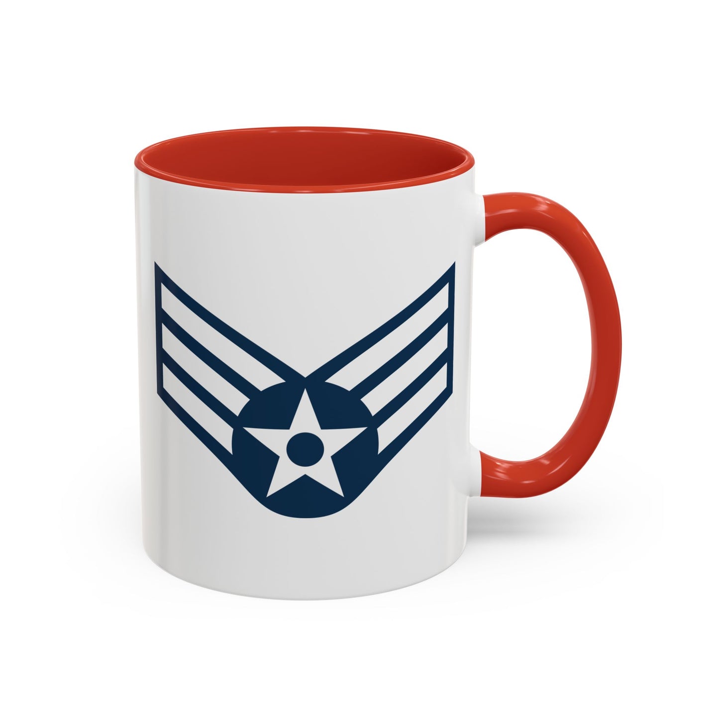 Accent Coffee Mug (11oz & 15oz) - USAF - Senior Airman (E4) - 2020