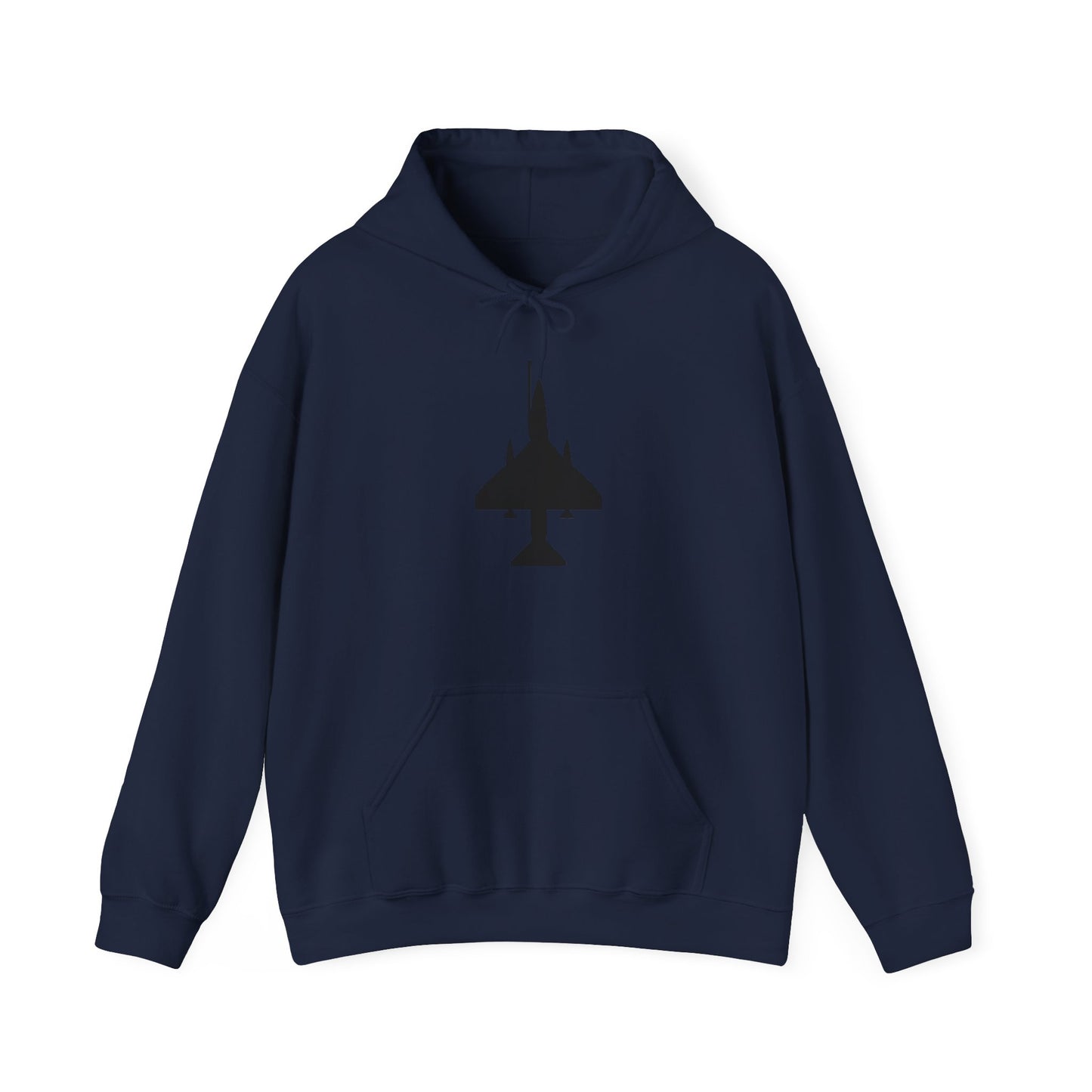 Unisex Heavy Blend Hooded Sweatshirt - Aircraft - A-4 SkyHawk - Top - Silhouette X 300