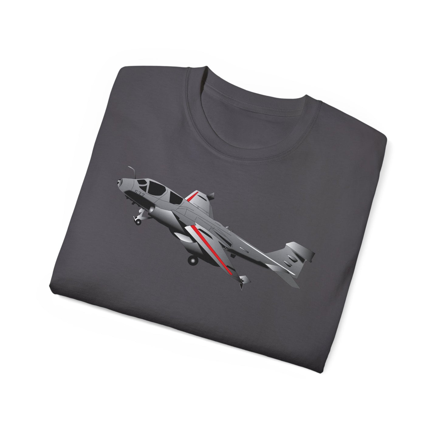 Unisex Ultra Cotton Tee - Aircraft - Navy - A-6A Intruder X 300