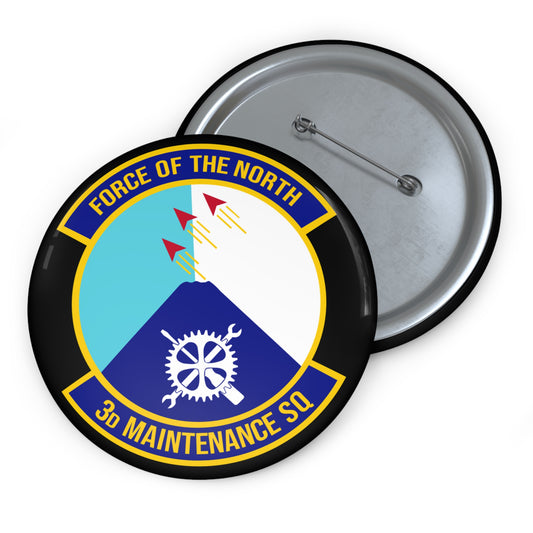 Custom Pin Button - USAF - 3rd Maintenance Squadron wo txt X 300