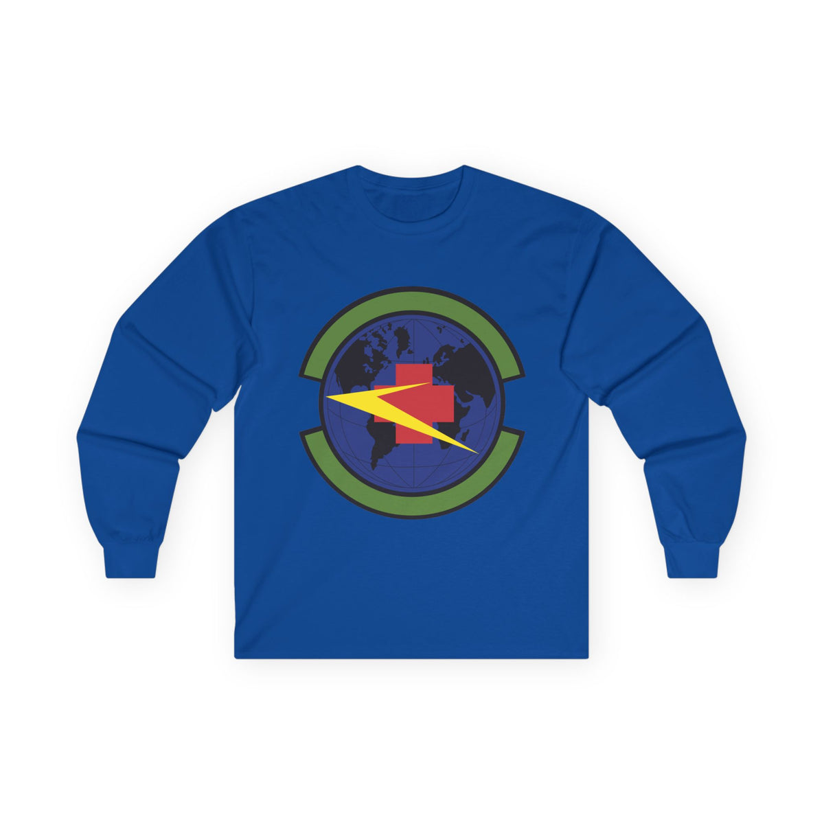 Unisex Ultra Cotton Long Sleeve Tee - USAF - 9th Medical Support Squadron wo txt X 300