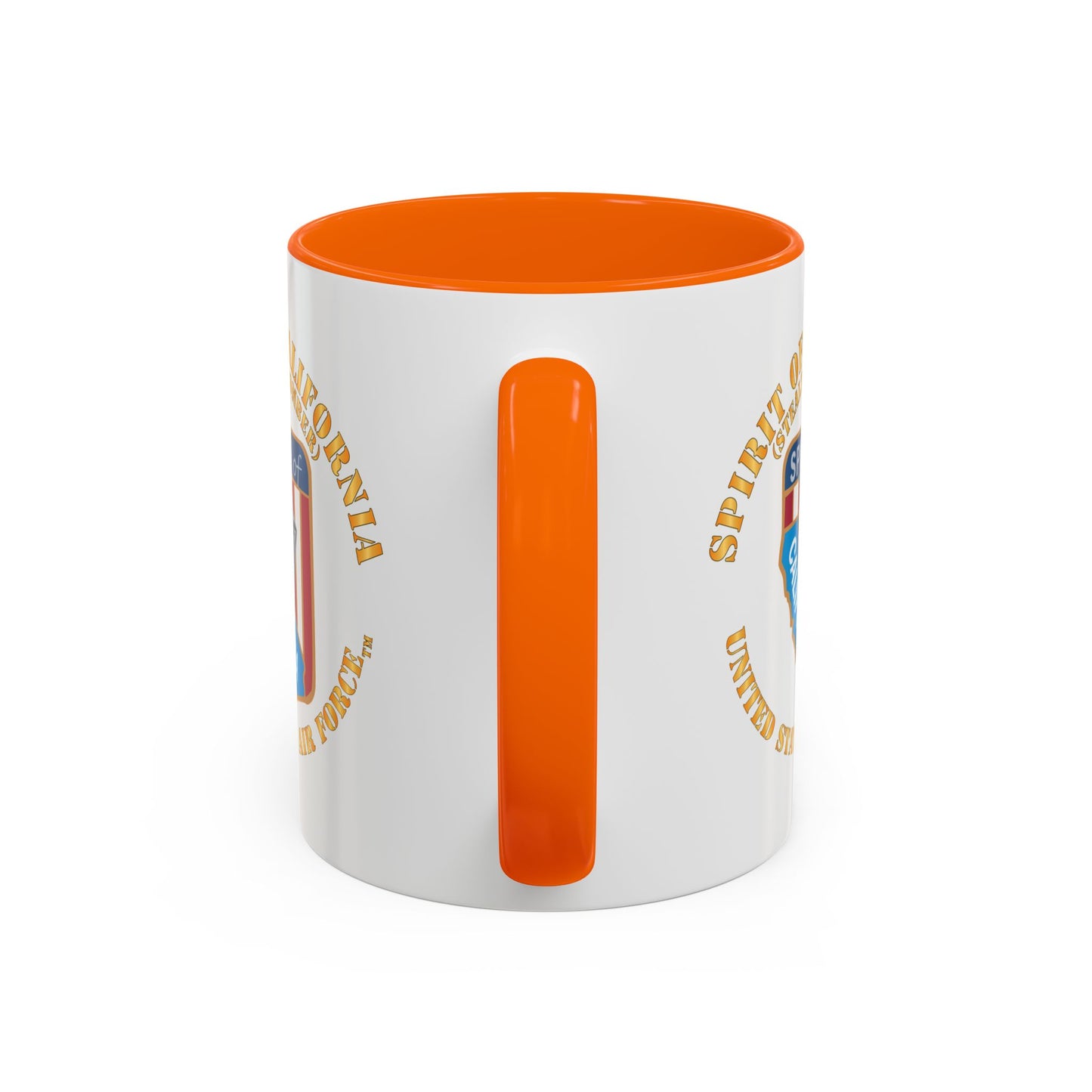 Accent Coffee Mug (11oz & 15oz) - USAF - B2 - Spirit of California - Stealth Bomber X 300
