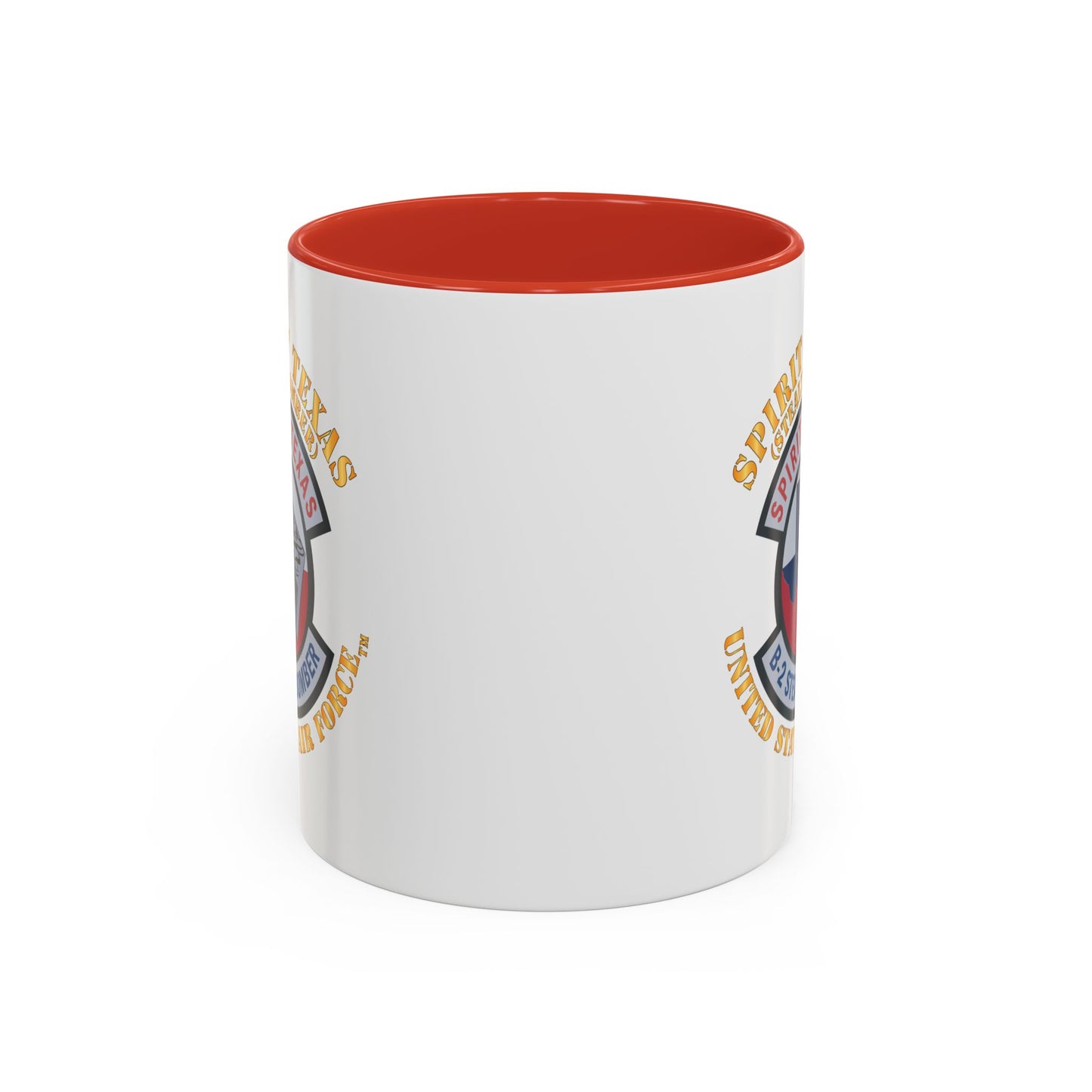 Accent Coffee Mug (11oz & 15oz) - USAF - B2 - Spirit of Texas - Stealth Bomber X 300