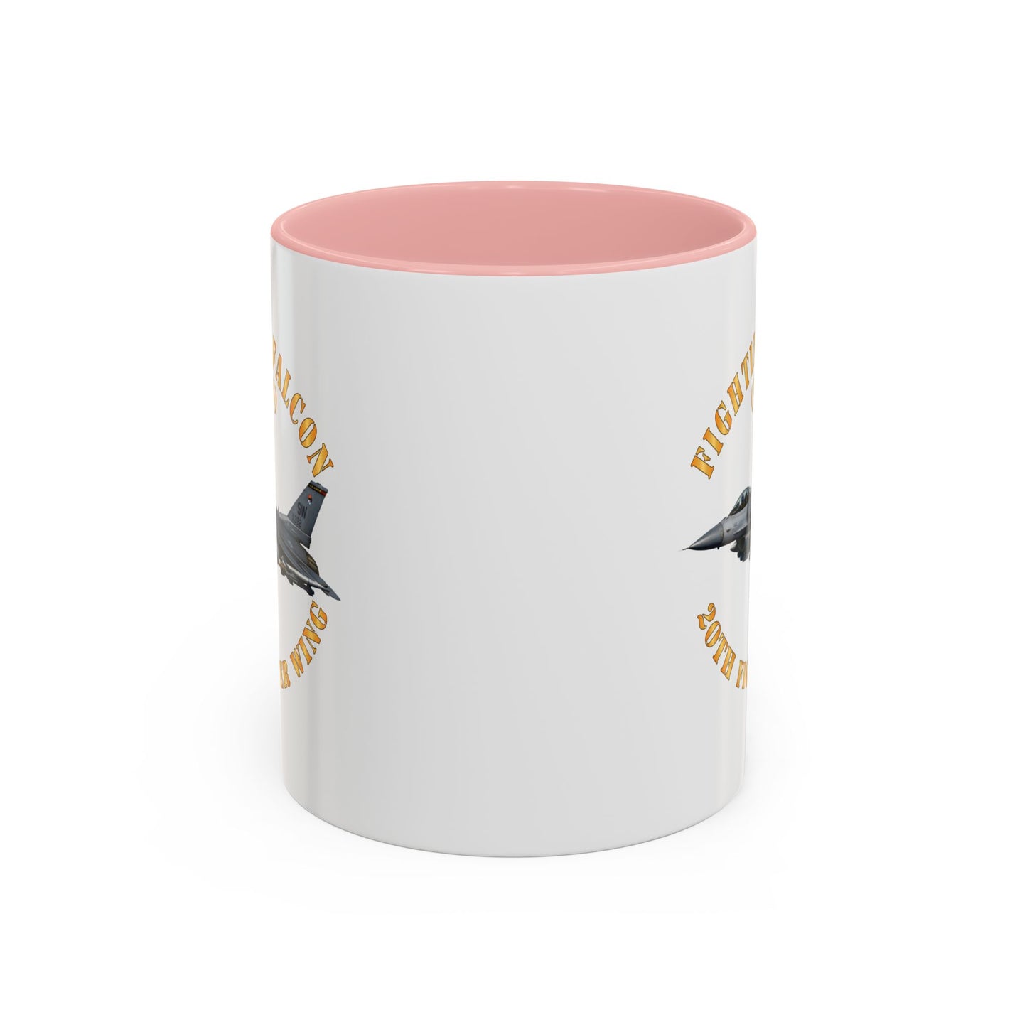 Accent Coffee Mug (11oz & 15oz) - USAF - F-16 Fighting Falcon - 20th Fighter Wing X 300