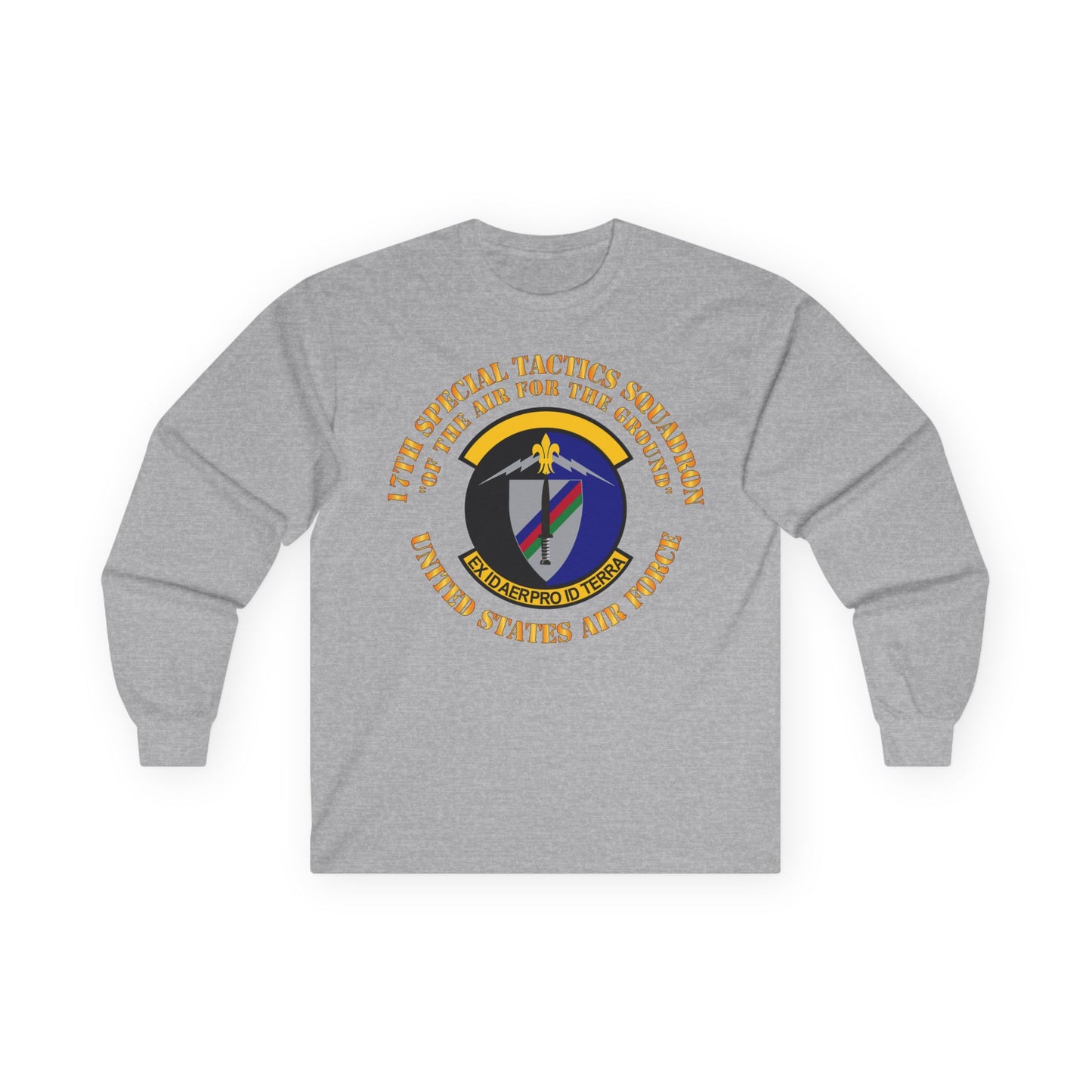 Unisex Ultra Cotton Long Sleeve Tee - USAF - 17th Special Tactics Squadron