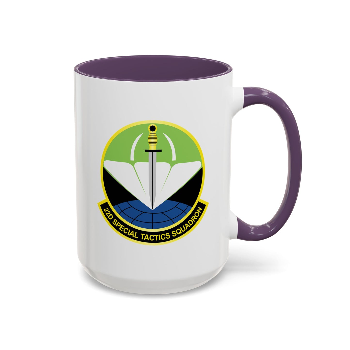 Accent Coffee Mug (11oz & 15oz) -USAF - 22nd Special Tactics Squadron  wo Txt X 300