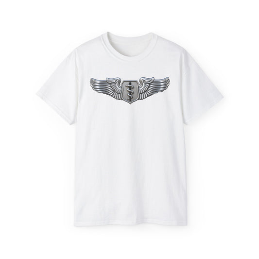 Unisex Ultra Cotton Tee - USAF - Flight Surgeon Badge wo txt - 3D - Enhanced