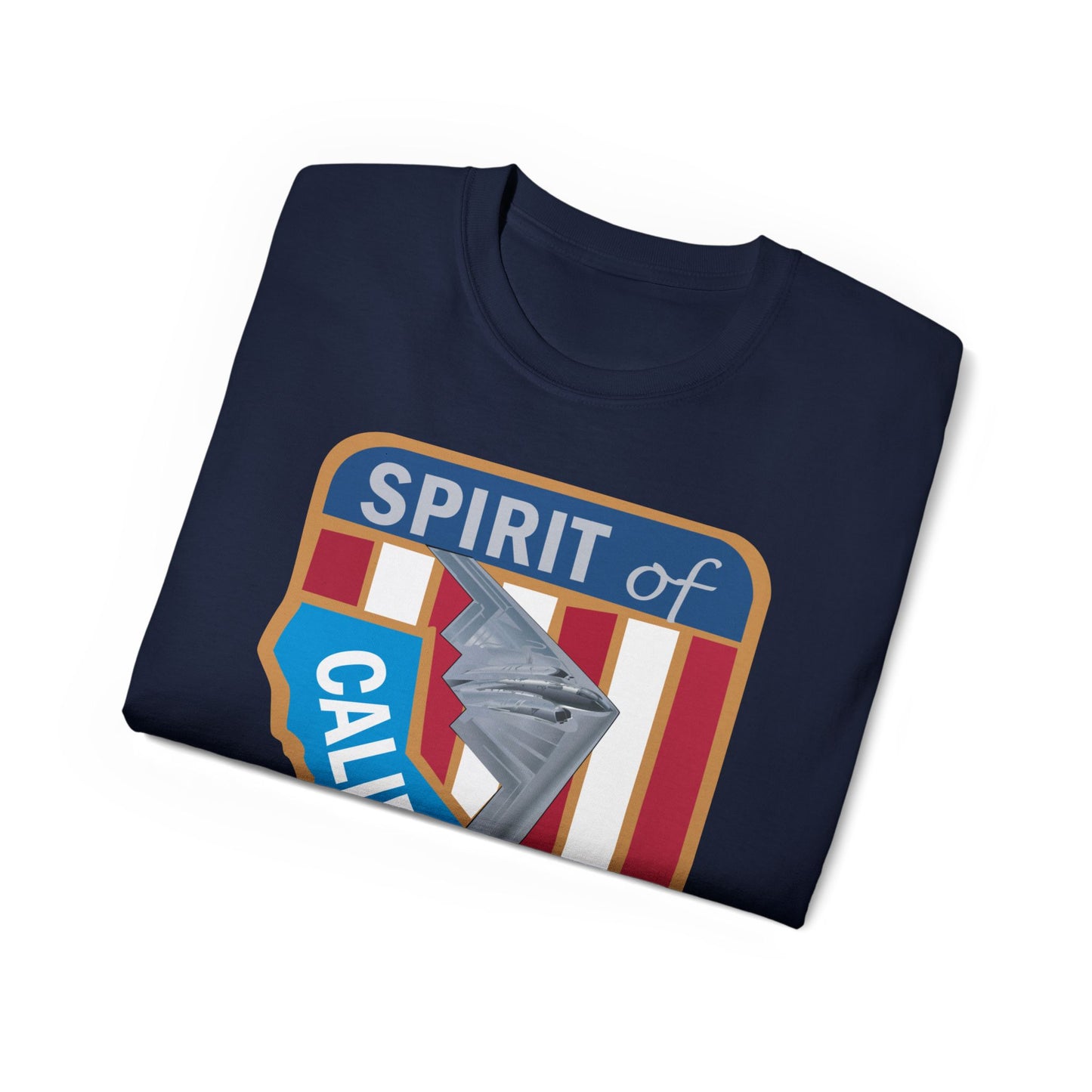 Unisex Ultra Cotton Tee - USAF - B2 - Spirit of California - Stealth Bomber wo txt X 300