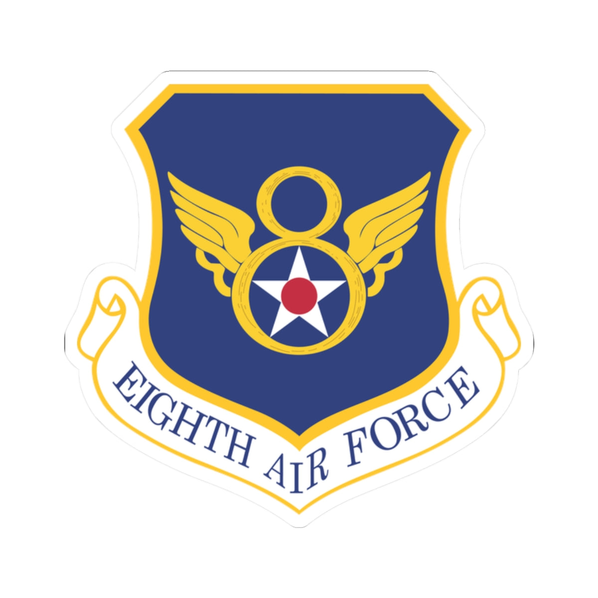 Kiss-Cut Stickers - USAF - 8th Air Force wo txt X 300