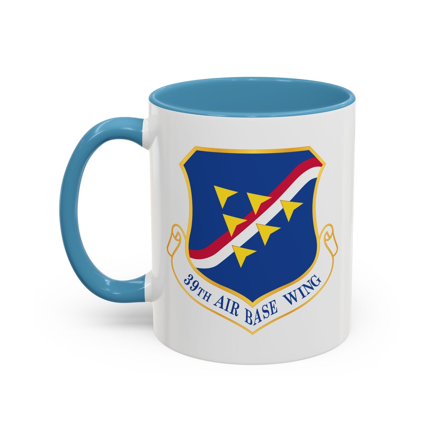 Accent Coffee Mug (11oz & 15oz) - USAF - 39th Airbase Wing wo Txt