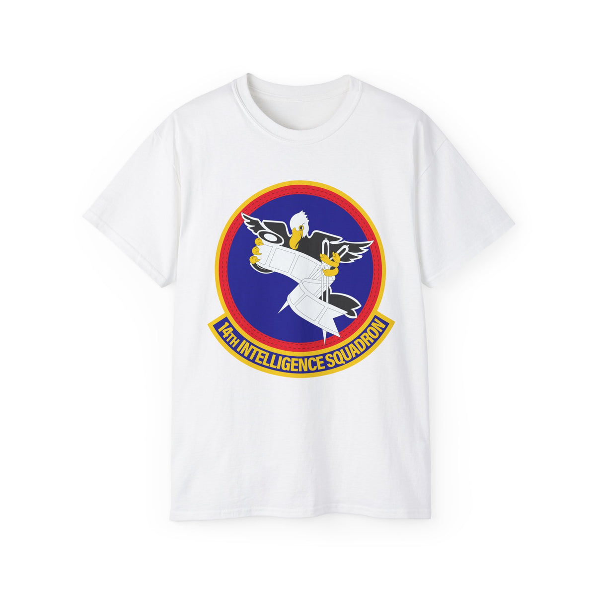Unisex Ultra Cotton Tee - USAF - 14th Intelligence Squadron wo txt