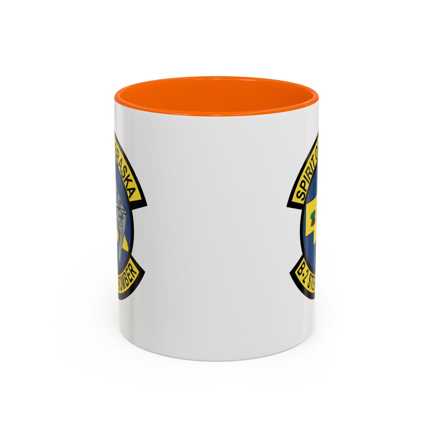 Accent Coffee Mug (11oz & 15oz) - USAF - B2 - Spirit of Nebraska - Stealth Bomber wo txt X 300