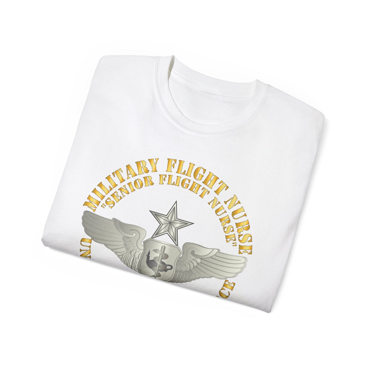 Unisex Ultra Cotton Tee - USAF - Military Flight Nurse - Flight Nurse - Senior