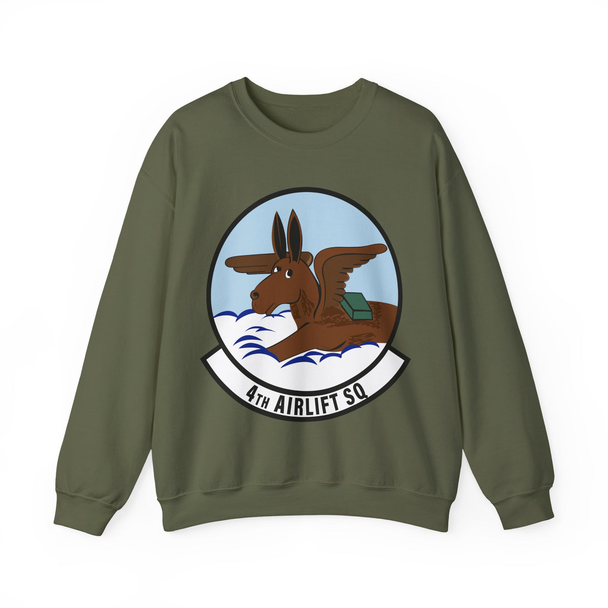 Crewneck Sweatshirt - USAF - 4th Airlift Squadron wo txt X 300