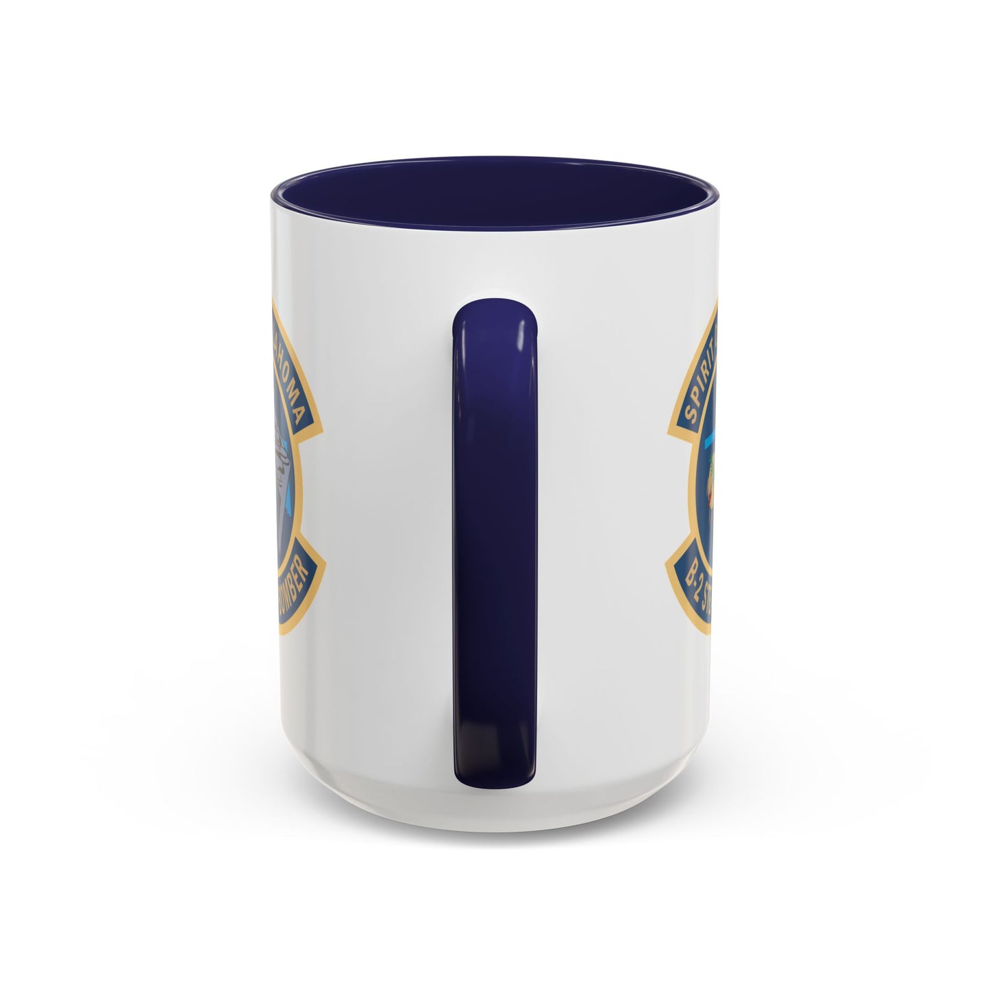 Accent Coffee Mug (11oz & 15oz) - USAF - B2 - Spirit of Oklahoma - Stealth Bomber wo txt X 300