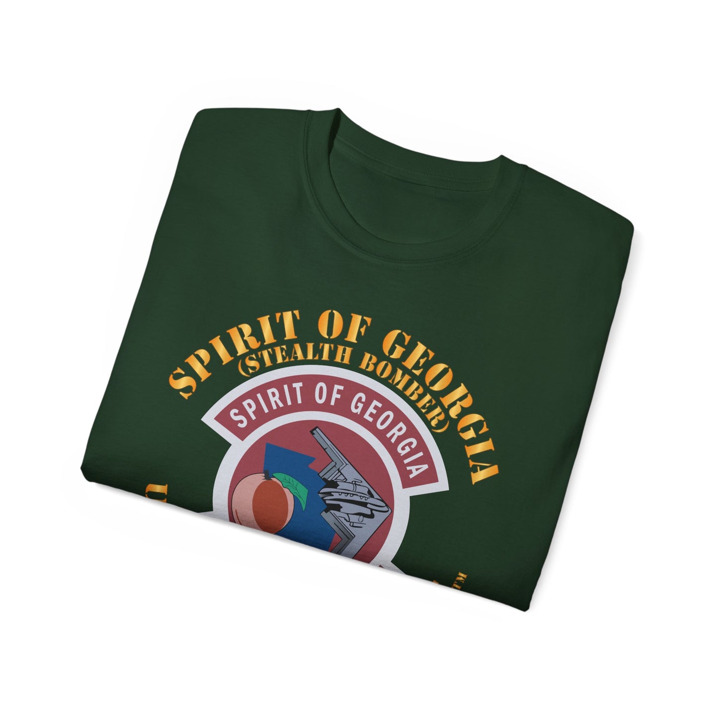 Unisex Ultra Cotton Tee - USAF - B2 - Spirit of Georgia - Stealth Bomber X 300