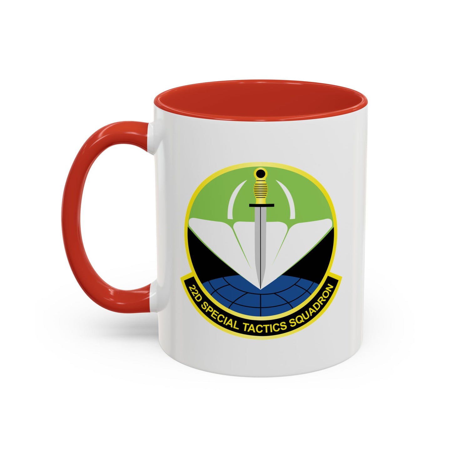 Accent Coffee Mug (11oz & 15oz) -USAF - 22nd Special Tactics Squadron  wo Txt X 300