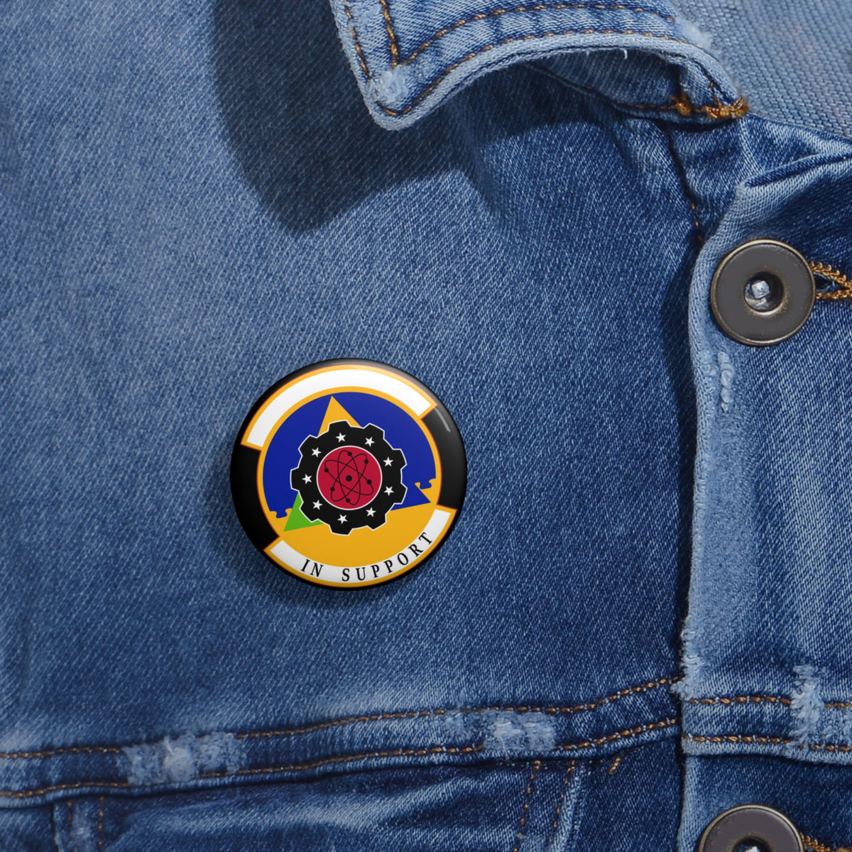 Custom Pin Button - USAF - 4th Component Maintenance Sq wo txt X 300