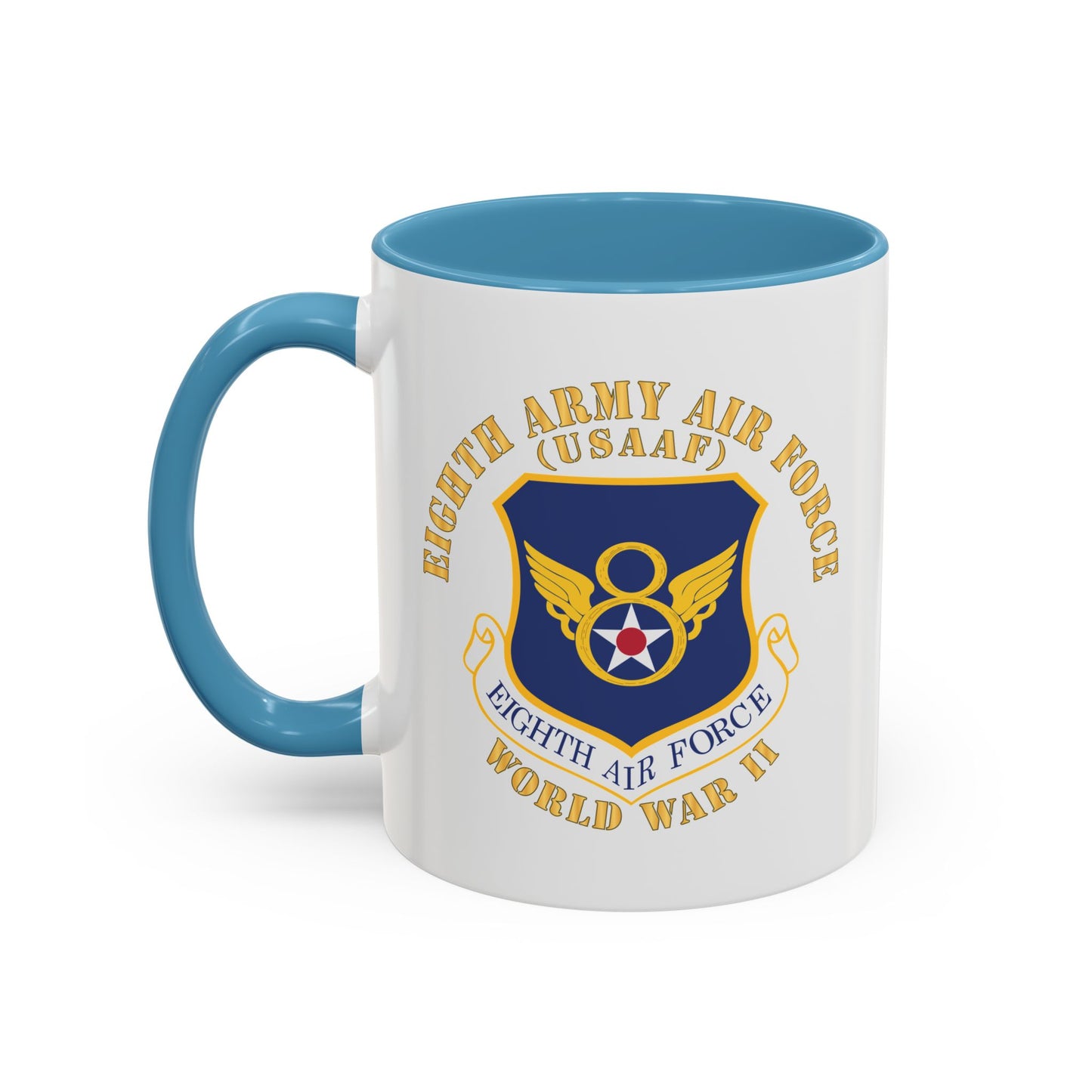 Accent Coffee Mug (11oz & 15oz) - USAF - 8th Air Force - WWII X 300