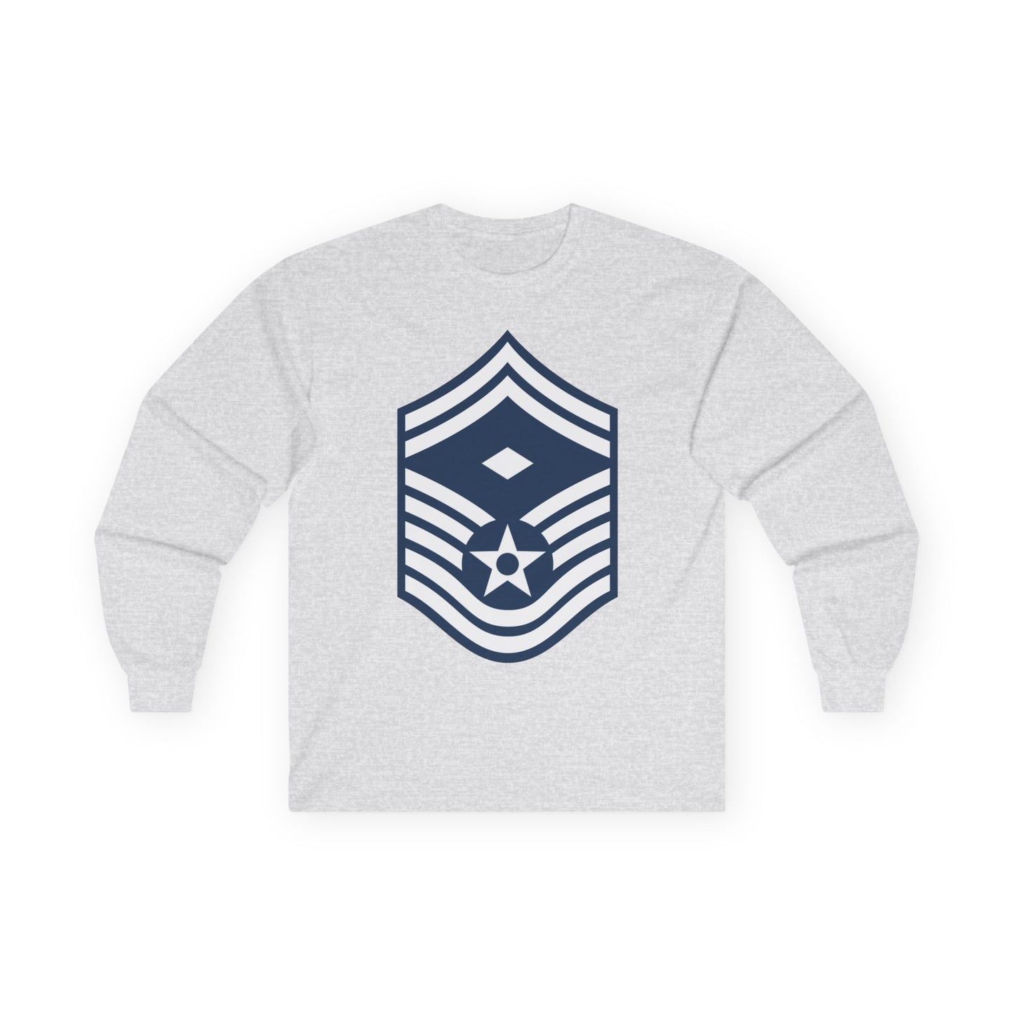 Unisex Ultra Cotton Long Sleeve Tee - USAF - First Sergeant (E8b) - 2020