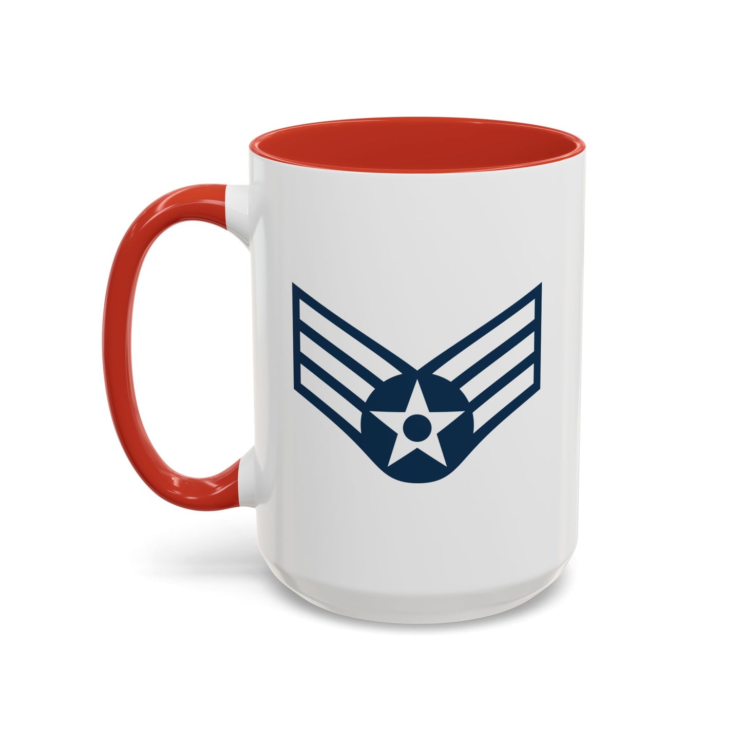 Accent Coffee Mug (11oz & 15oz) - USAF - Senior Airman (E4) - 2020