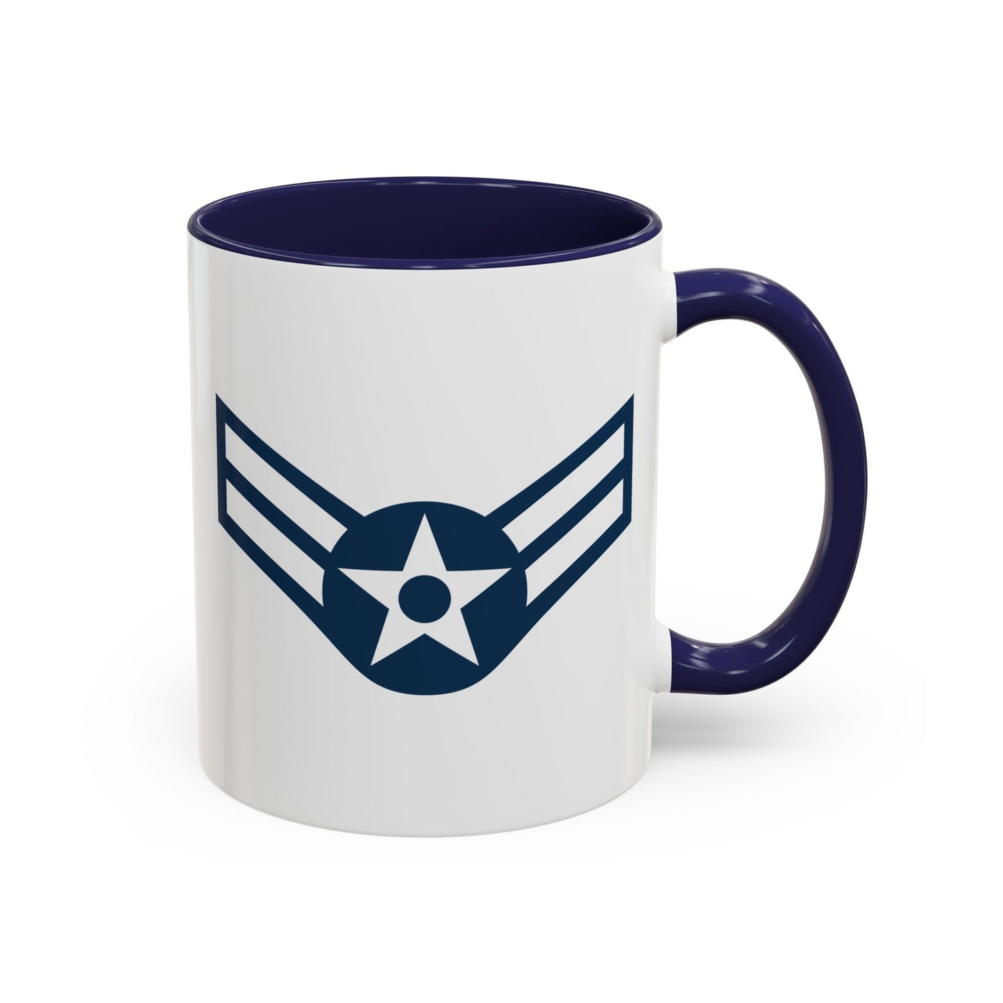 Accent Coffee Mug (11oz & 15oz) - USAF - Airman - First Class (E3) - 2020
