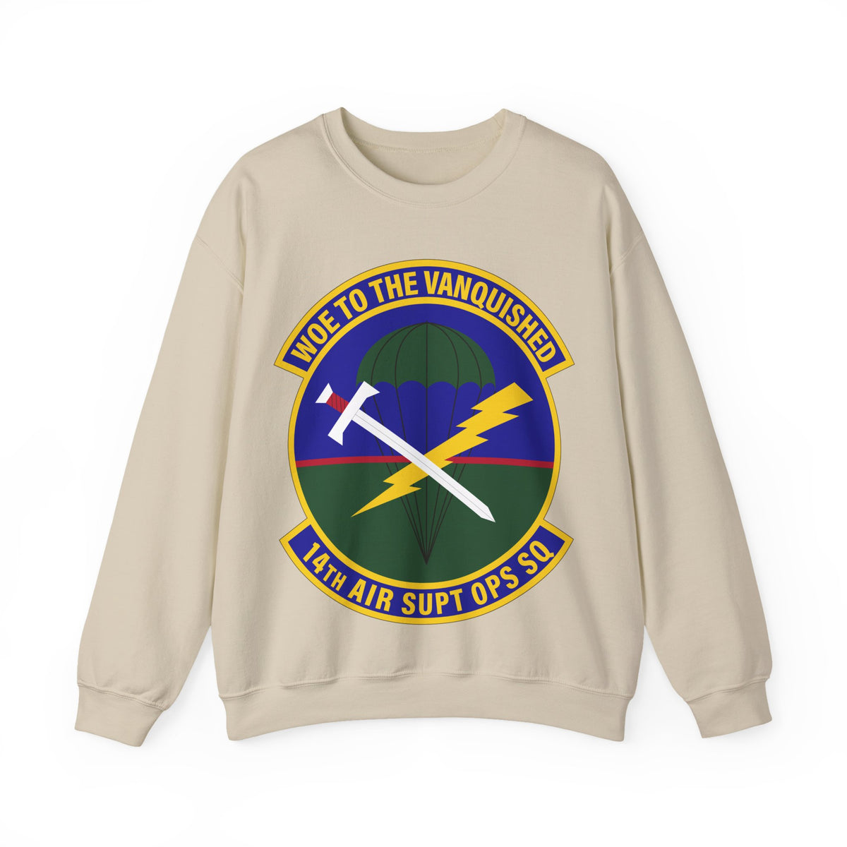 Crewneck Sweatshirt - USAF - 14th Air Support Operations Squadron wo txt