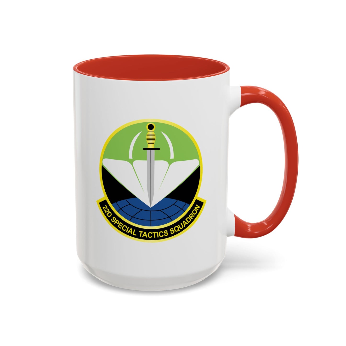 Accent Coffee Mug (11oz & 15oz) -USAF - 22nd Special Tactics Squadron  wo Txt X 300
