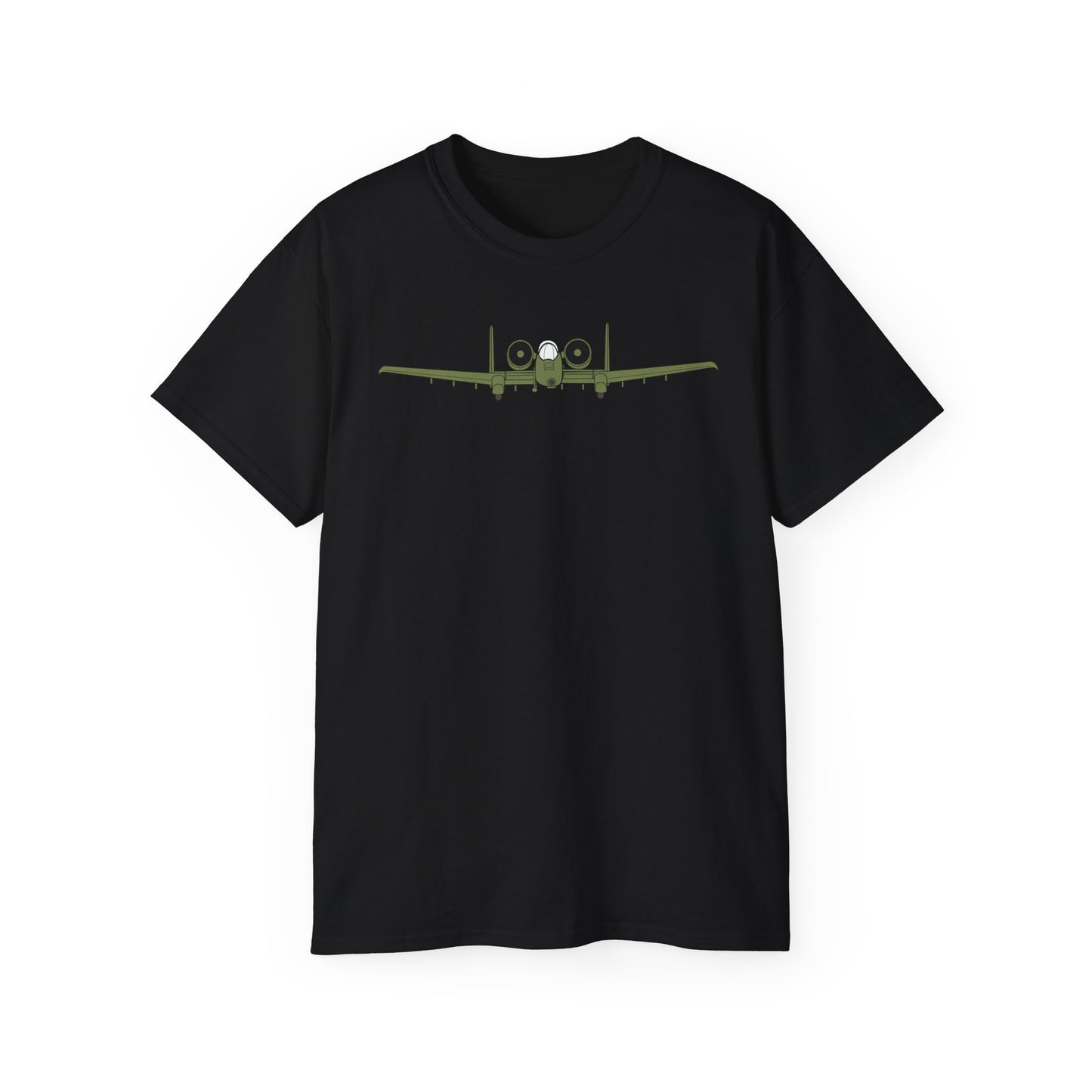 Unisex Ultra Cotton Tee - Aircraft - USAF - A-10 Thunderbolt II - Front X 300