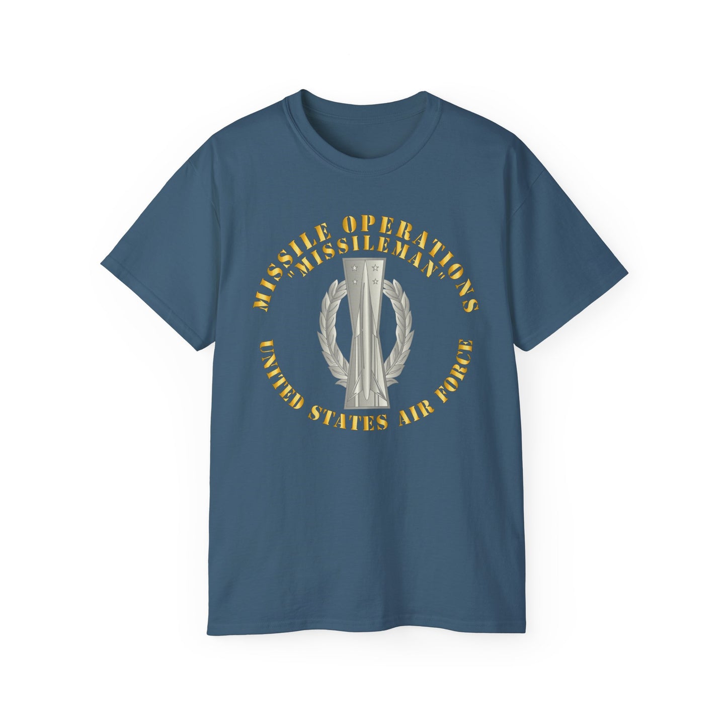 Unisex Ultra Cotton Tee - USAF - Missile Operations - Missileman - Basic