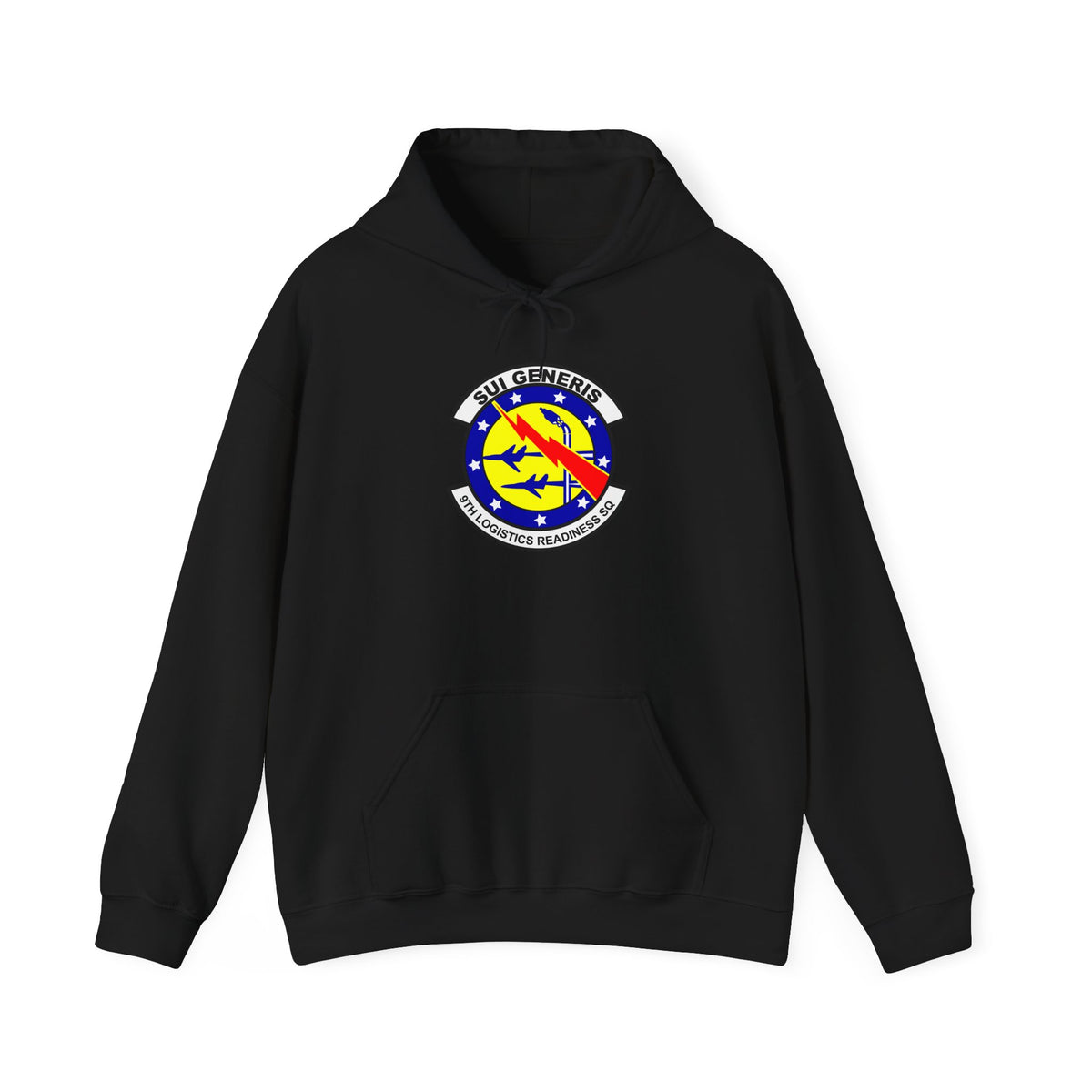 Unisex Heavy Blend Hooded Sweatshirt - USAF - 9th Logistics Readiness Squadron wo txt X 300
