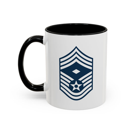 Accent Coffee Mug (11oz & 15oz) - USAF - First Sergeant (E9b) - 2020